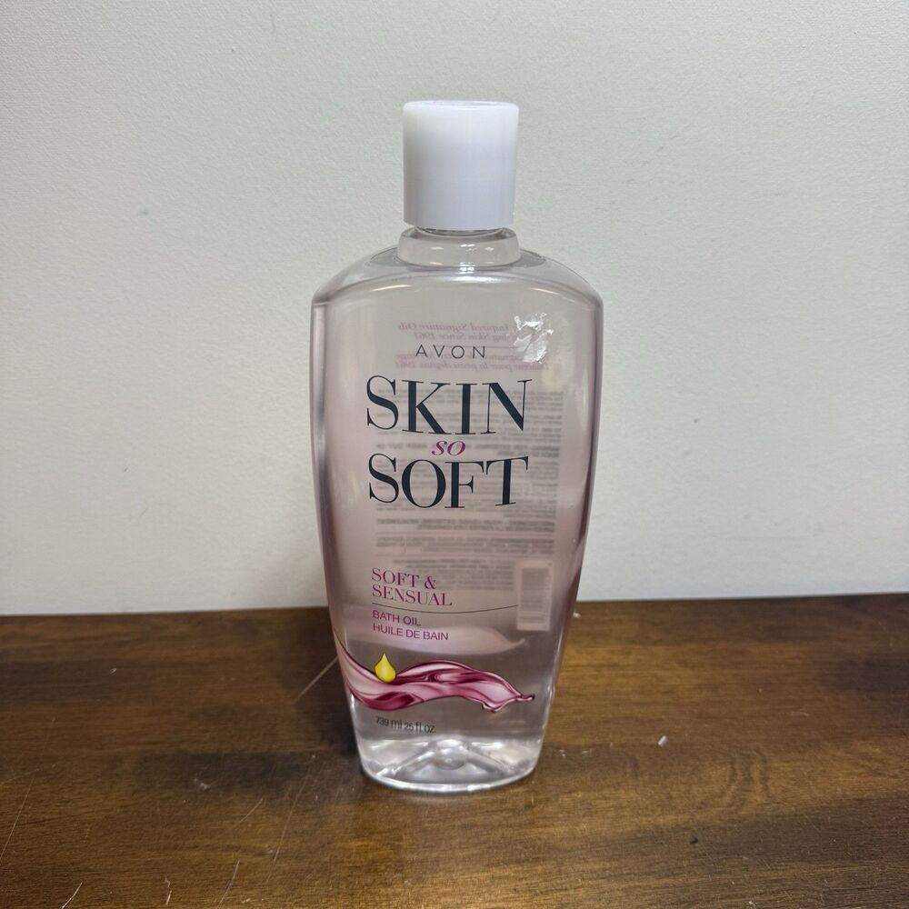 Avon Skin so Soft Soft And Sensual Bath Oil 25 Fl Oz - Picture 3 of 5